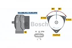    28V, 80A Bosch  .