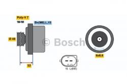    14V, 150A Bosch  .