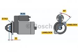   12V, 1.1KW 0001107078 Bosch  .