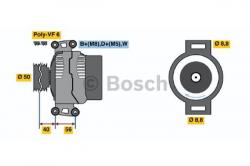   14V, 90A 0986041530 Bosch  .