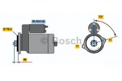  12V, 2KW 0001123036 Bosch
